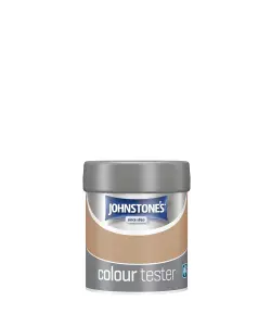 Johnstone's Colour Tester Burnt Sugar Matt Paint - 75ml