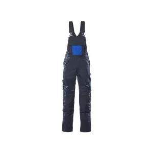 Mascot Unique Augsburg Bib & Brace - Dark Navy/Royal   (32.5) (Leg Length - Regular)