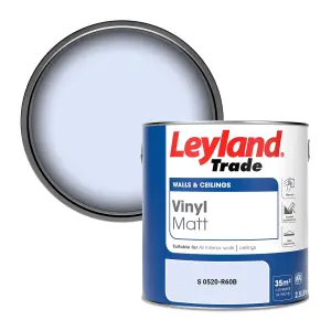 Leyland Trade Vinyl Matt Walls & Ceilings Emulsion Paint (S 0520-R60B) 2.5L