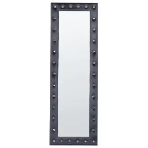 Standing Mirror ANSOUIS Velvet Dark Grey