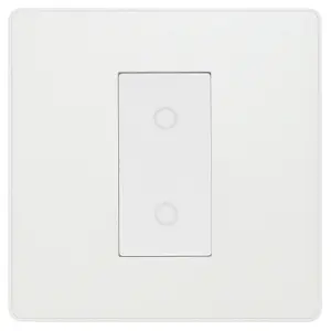 BG Evolve Pearlescent White 200W Single Touch Dimmer Switch 2-Way Secondary