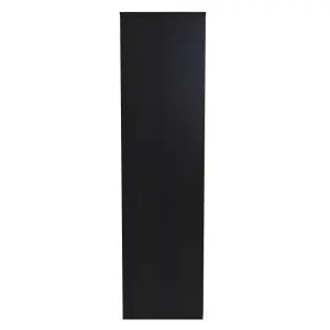 Madrid 2 Door Wardrobe in Black Ash (Ready Assembled)