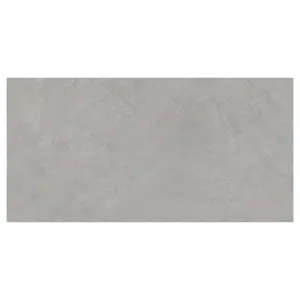 Glen Matt Grey Concrete Effect Porcelain Outdoor Tile - Pack of 16, 11.52m² - (L)600x(W)1200mm