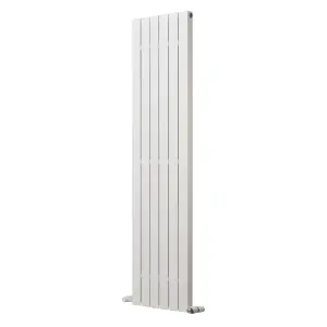 Ximax Vertirad Deluxe HWX180045W White Horizontal or vertical Designer 3081BTU Radiator, (W)445mm x (H)1800mm