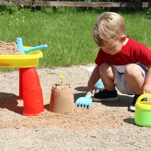 Sand & Water Table Outdoor Play Garden Activity Table by Laeto Summertime Days - INCLUDES FREEE DELIVERY