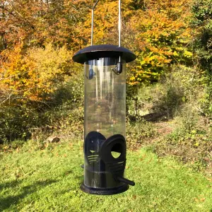 Metal Complete Bird Feeding Station with 5 Feeders