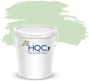 HQC Fence Paint Miami Green Matt Smooth Emulsion Garden Paint 5L