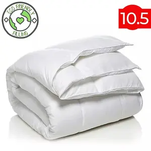 Hotel Quality Microfiber Duvet Quilt Tog 10.5 Single Double King & Super King Size Duvets & Comforters