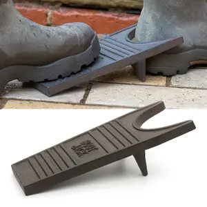 Heavy Duty Cast Iron Boot Jack Wellington Wellies Remover Puller Metal Mud Scraper