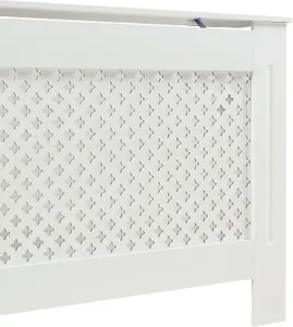 Large White Radiator Cover 820mm(H) 1520mm(W) 190mm(D)