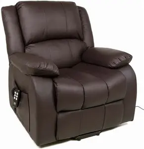 Careco, Maxicomfort Oasis Leather Riser Recliner – Soft Leather, Dual Motor Lift, Heat & Massage Options