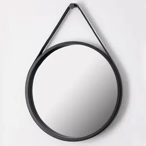 Chavarria Flat Wall Mirror Black