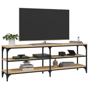 Berkfield TV Cabinet Sonoma Oak 140x30x50 cm Engineered Wood