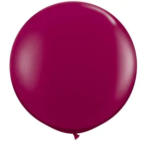 Qualatex 5 Inch Plain Latex Party Balloons (Pack Of 100) (48 Colours) Sparkling Burgundy (One Size)