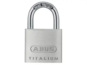 ABUS Mechanical 64TI/30mm TITALIUM™ Padlock Keyed Alike KA6311