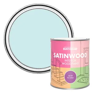 Rust-Oleum Duck Egg Satinwood Interior Paint 750ml