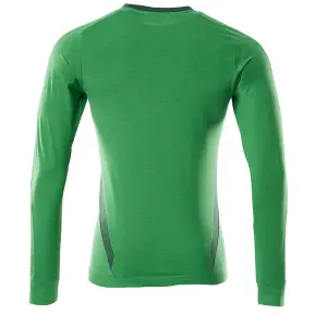 Mascot Accelerate Modern Fit Long-Sleeved T-shirt (Grass Green/Green)  (XXX large)