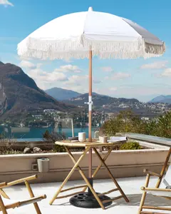 Garden Market Parasol 1.5 m White MONDELLO