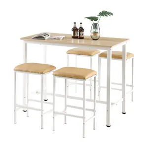 Stoltz 4 - Person Dining Set Oak / Oak/White / White