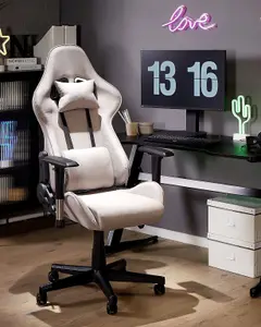 Gaming Chair Light Grey WARRIOR