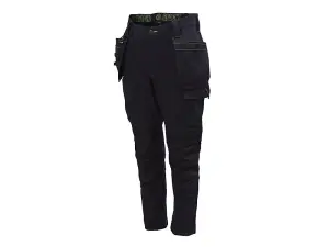 Apache CALGARY 34W/31L Calgary Black Stretch Holster Trousers Waist 34in Leg 31in APACALG3134