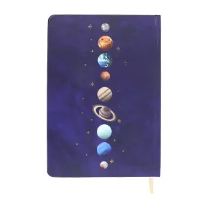 Something Different Solar System A5 Notebook Navy Blue (One Size)