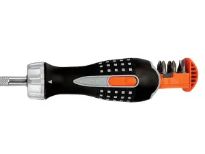 Bahco 808050 808050 Ratchet Screwdriver & 6 Bits BAH808050