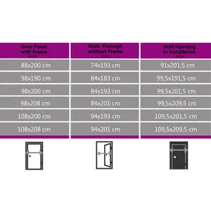 Fechteler Front Door Anthracite / Right Handing / 200cm H x 108cm W x 7cm D