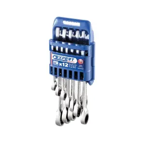 Expert E111137 Rapid Ratchet Spanner Set, 12 Piece