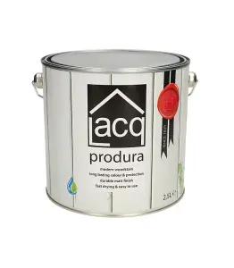 Lacq Produra Superior Wood Protector - White Clay - 1 Litre