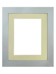 Metro Light Grey Frame with Light Grey Mount A4 Image Size 10 x 6