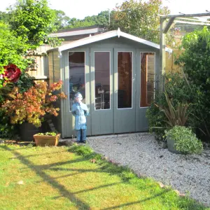 Shire 7x7 Parham Shiplap Summerhouse