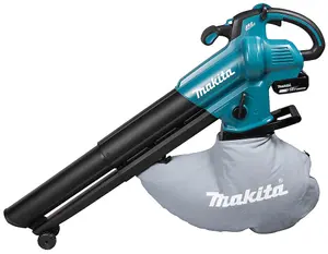 Makita DUB187Z 18V LXT Brushless Cordless Leaf Blower Vacuum + Bag + T Nozzle +