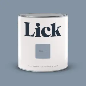 Lick Blue 17 Matt Emulsion paint, 2.5L