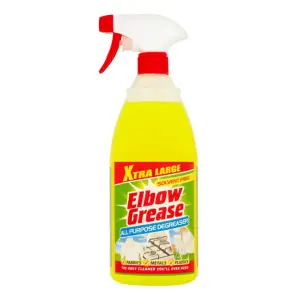 Elbow Grease 1 Litre All Purpose Degreaser Extra Large Trigger Spray (Pack of 6)