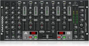 Behringer Pro VMX1000USB Professional 7-Channel Rack-Mount DJ Mixer