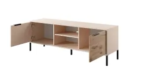 Chic Rave TV Cabinet (H)540mm (W)1530mm (D)400mm - Sleek Design with Storage