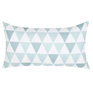 Set of 2 Outdoor Cushions TRIFOS Blue