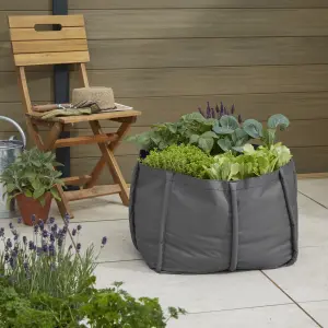 Verve Green Square Planter (H)40cm (W)50cm