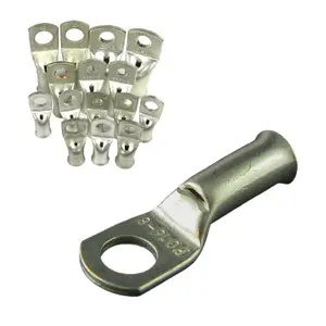 10 x Crimp or Solder Battery Lug Terminals for a 120mm² Cable with 14mm Bolt Hole