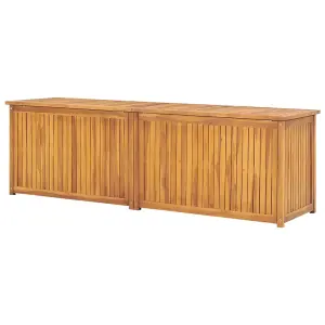 Berkfield Garden Box 175x50x55 cm Solid Wood Teak