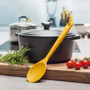 Zeal Silicone Cooking Spoon 28cm, Mustard