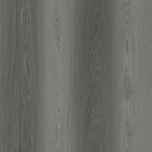 Dark Grey Wood Effect Luxury Vinyl Tile, 2.5mm Matte Luxury Vinyl Tile For Commercial & Residential Use,3.67m² Pack of 16