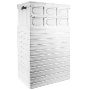 TekBox Regular Folding Storage Box - White