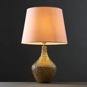 Verlene Ceramic Table Lamp Pink