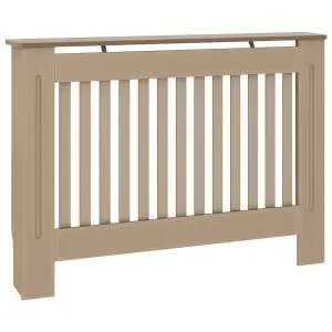 Berkfield Radiator Cover 112x19x81 cm MDF