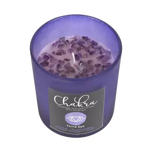 Something Different Lavender Third Eye Chakra Scented Candle Purple (One Size)