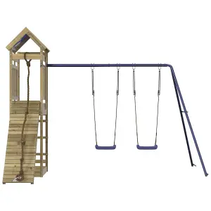 Berkfield Outdoor Playset Impregnated Wood Pine