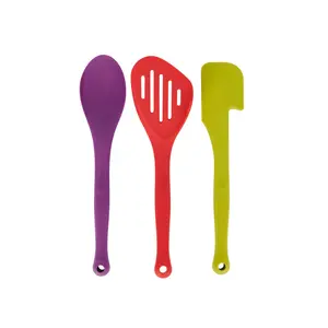 Colourworks Brights 3 Piece Cooking Utensil Set