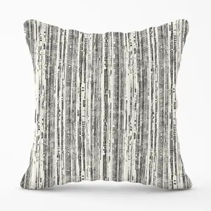 Washed Out Canvas Pattern Outdoor Cushion 45cm x 45cm